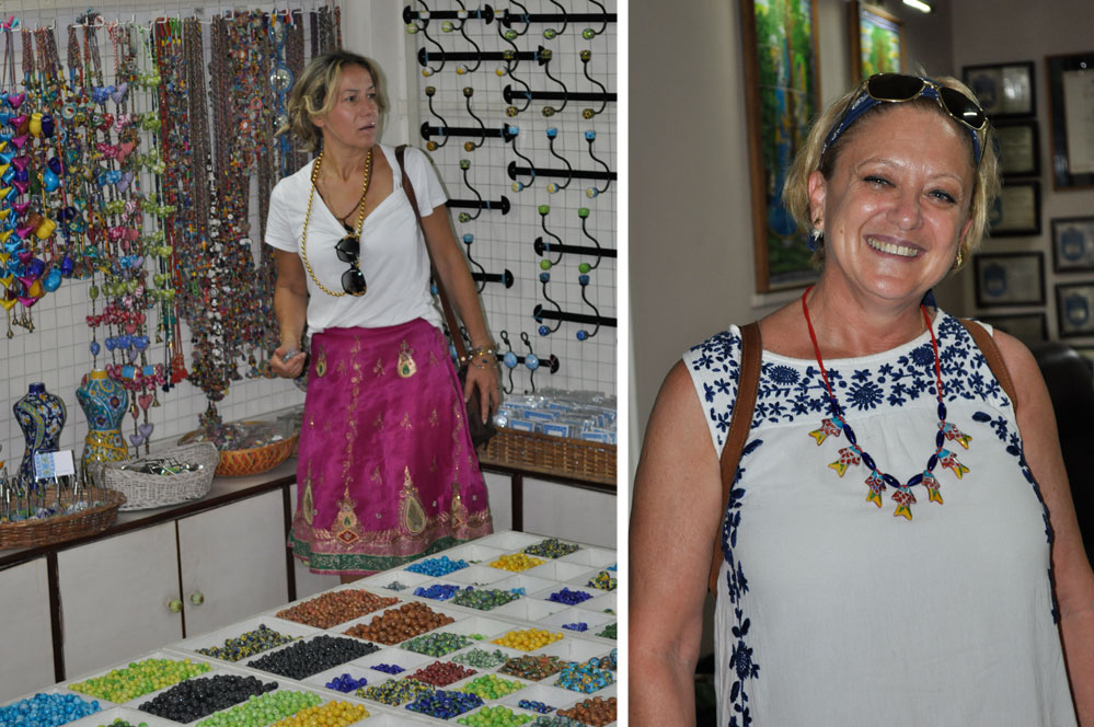 Haya Elfasi Group from Israel visits Neerja Blue Pottery Showroom and Workshop