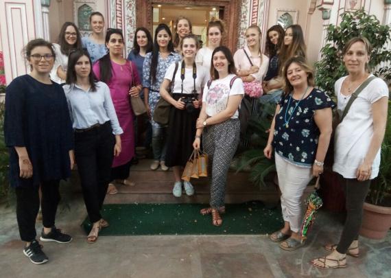 Group Visit of French Students & Faculty 