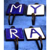 Alphabet Iron Hooks A to Z