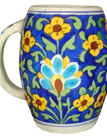 Neerja Floral Print Beer Mug