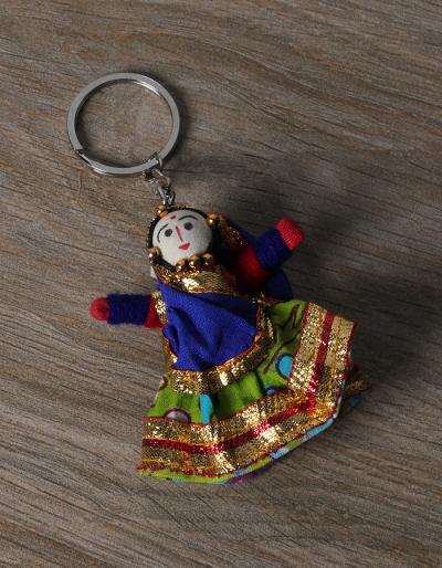 HANDMADE DOLL KEY RING WOMEN