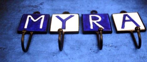 Alphabet Iron Hooks